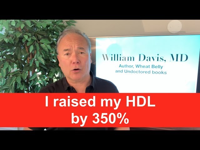 I raised my HDL by 350%