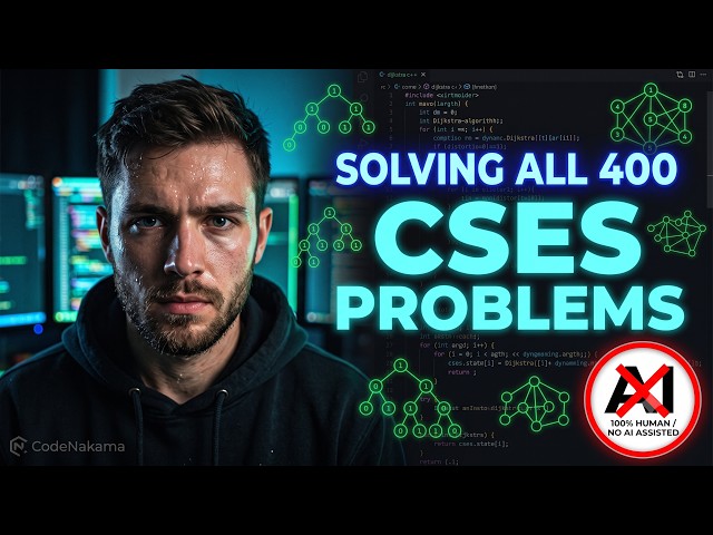 I’m Solving All 400 CSES Problems (The Complete Guide)
