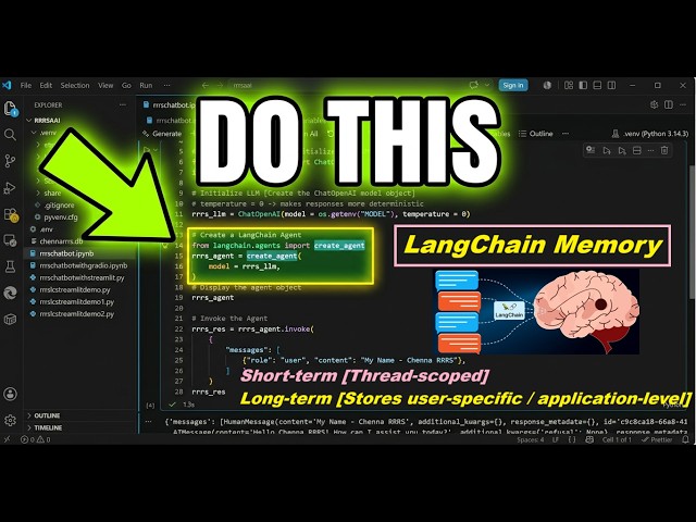 20] | ChennaRRRS | AI | AgenticAI | LangChain | Memory | ReAct | [ChennaReddyTraining@RRRS.CO.IN]
