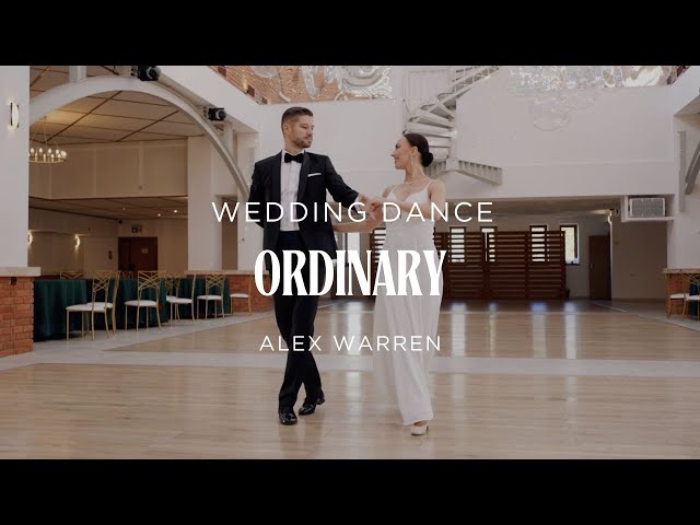 Ordinary - Alex Warren - Beautiful Wedding Dance | English Waltz Online Tutorial | Dance At Home