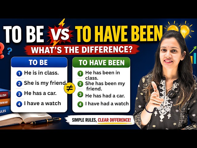 Advanced - Verb of To be and To have | Have been Vs Have had | English with Khushi