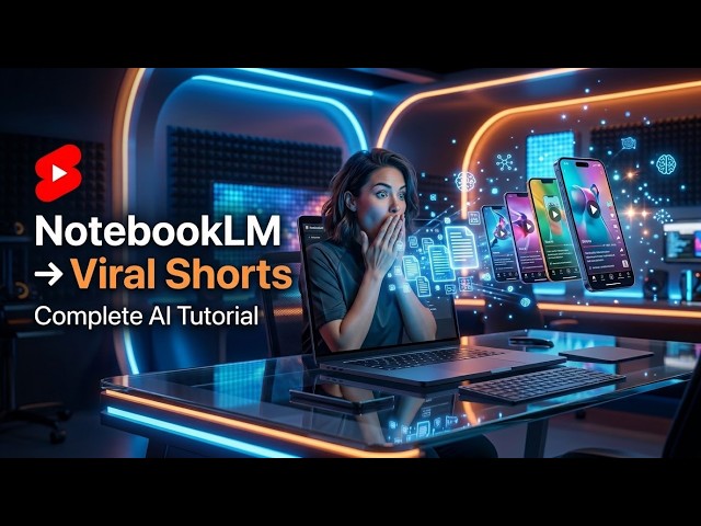 Create Viral YouTube Shorts with NotebookLM | Complete AI Workflow (2026)