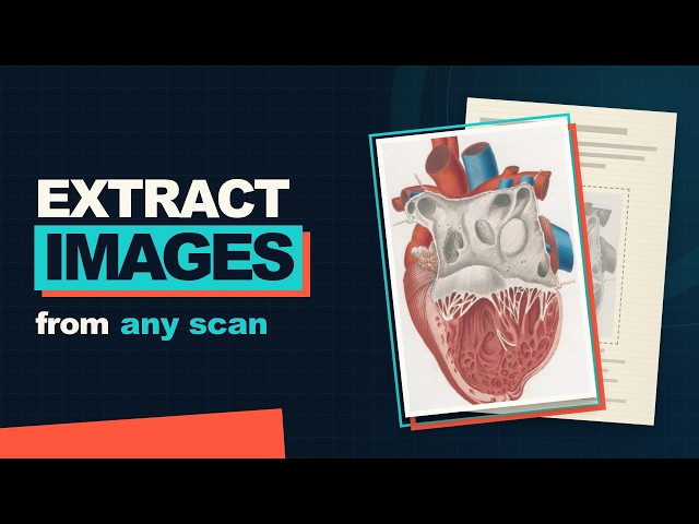 Turn Scanned Documents Into Image Datasets