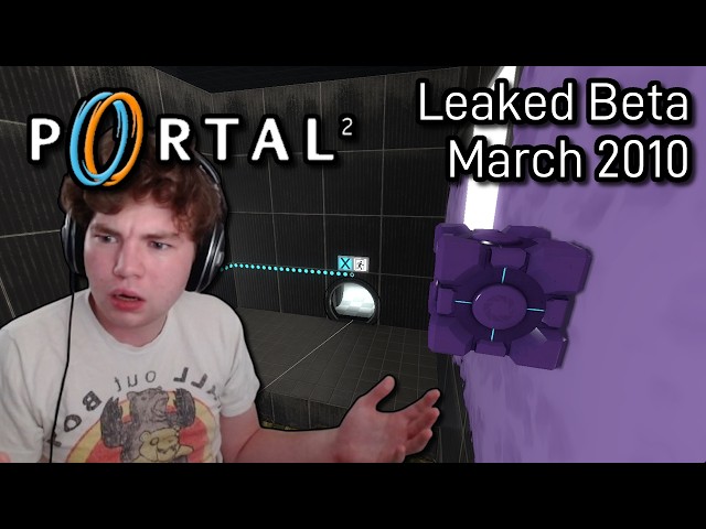 Pro Speedrunner Plays Portal 2 Beta (March 2010 Build)
