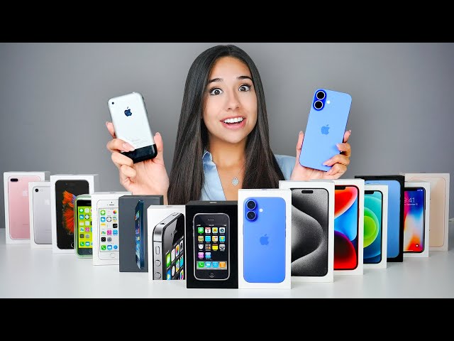 Compré TODOS los iPhone que se han fabricado