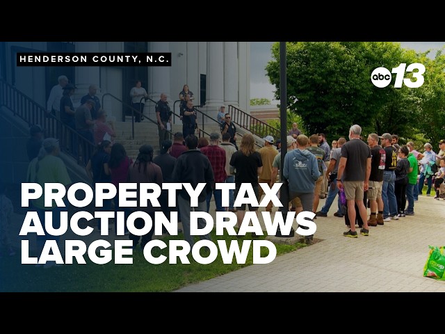 Property tax auction in western NC