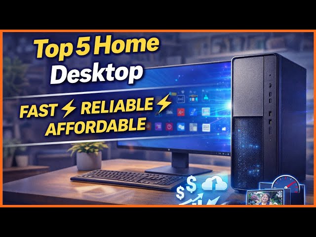 Best Home Desktop PCs (2026) – Top 5 Picks for Work & Everyday Use