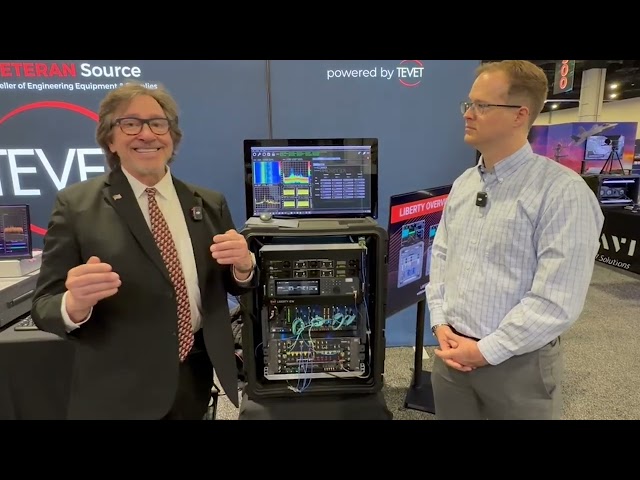 TEVET LIBERTY System  |  EW Training Video on a Keysight PXiE Chassis