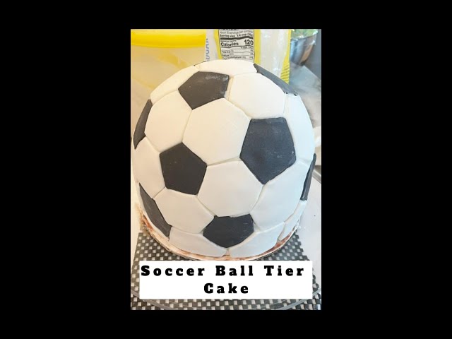 Soccer Cake Tutorial