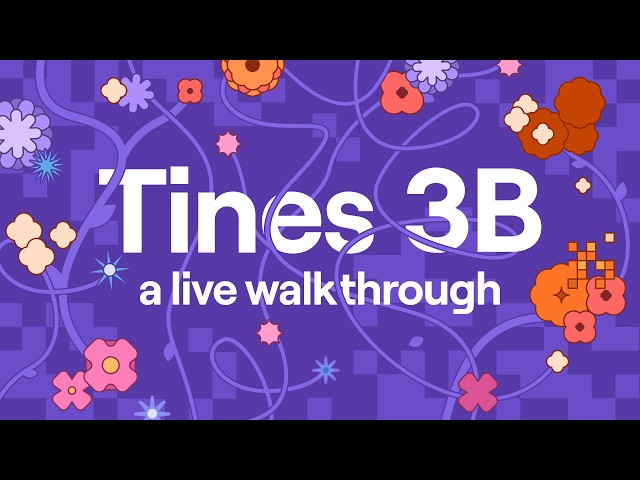 Tines 3B: a live walkthrough