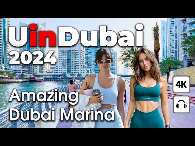 Dubai Live 24/7 🇦🇪 Amazing Dubai Marina [ 4K ] Walking Tour