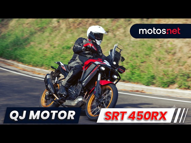 🔥 Probamos la QJMotor SRT 450 RX: ¡Qué salto de calidad ha dado esta marca! / motos.net