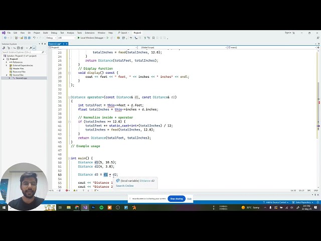 Operator Overloading (The Global Way) - I