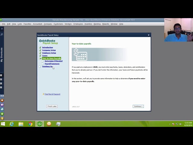 Setup and Run Payroll in QuickBooks Desktop (Pro, Premier, and/or Enterprise)