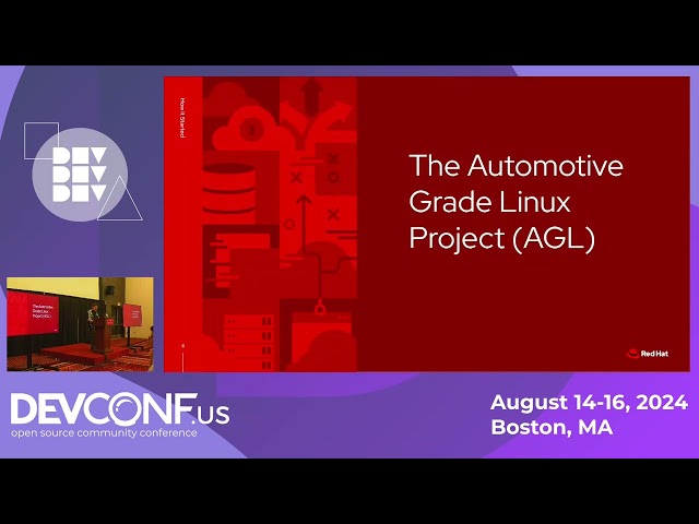 Linux in Cars! CentOS AutoSD, SDVs, and more - DevConf.US 2024