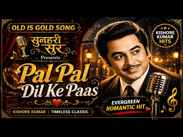 Pal Pal Dil Ke Paas ❤️ | पल पल दिल के पास | दिल को छू लेने वाला गीत | Old Is Gold | Sunehri Sur