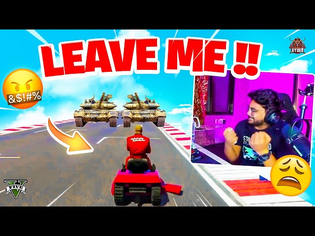Try not to die Laughing 😂 - 99.6969% will FAIL! - GTA V F2F Races!  😎