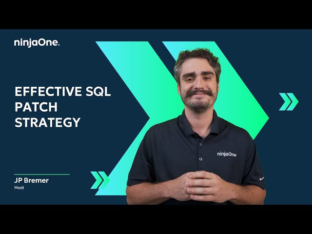 SQL Server Patch Management Best Practices