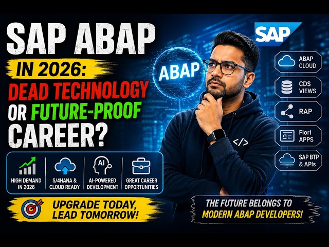 SAP ABAP in 2026: Dead Technology or Future-Proof Career?