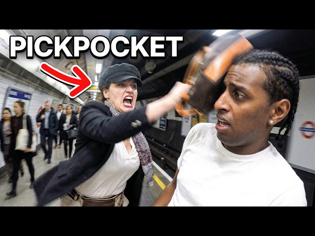 Trolling Dangerous Pickpockets in Europe