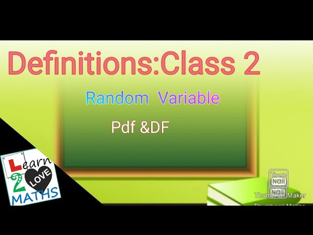 Random Variable,Probability Density Function,Distribution Function (Malayalam)