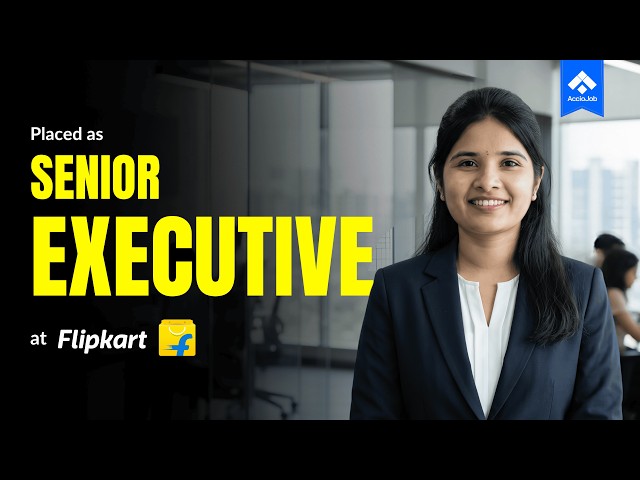 From Blank Mind to Senior Executive at Flipkart — Shwetha's Data Analytics Journey