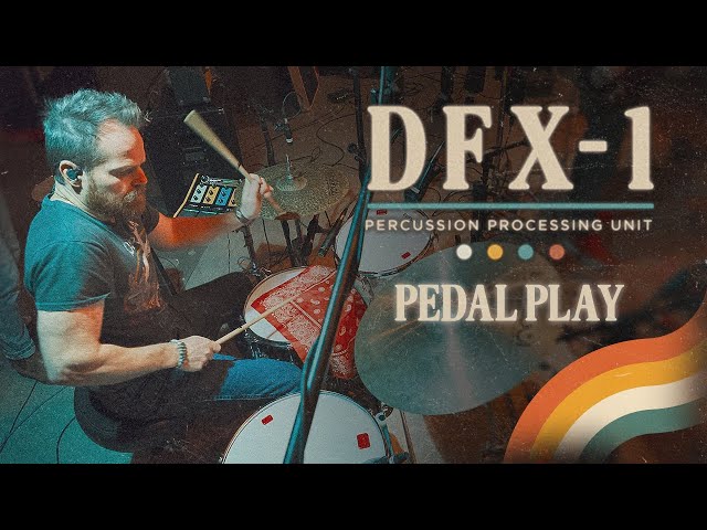 Walrus Audio Pedal Play: DFX-1 Percussion Processing Unit