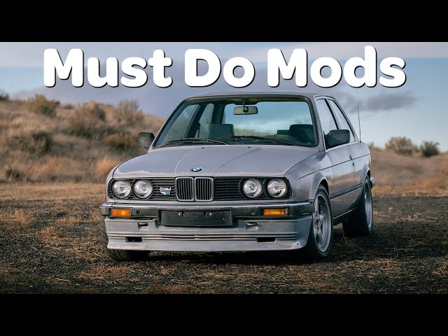 First Five Mods Every E30 Needs