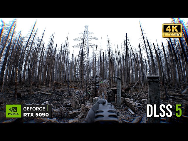 A Slow Walk Through Bodycam with DLSS 5 - RTX 5090, 4K, No Music