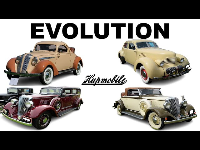 Evolution of Hupmobile cars