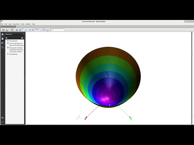 A way to generate interactive 3D-PDF files (2/3) (Using Asymptote and LaTeX.)