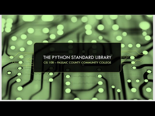 What is the Python Standard Library?