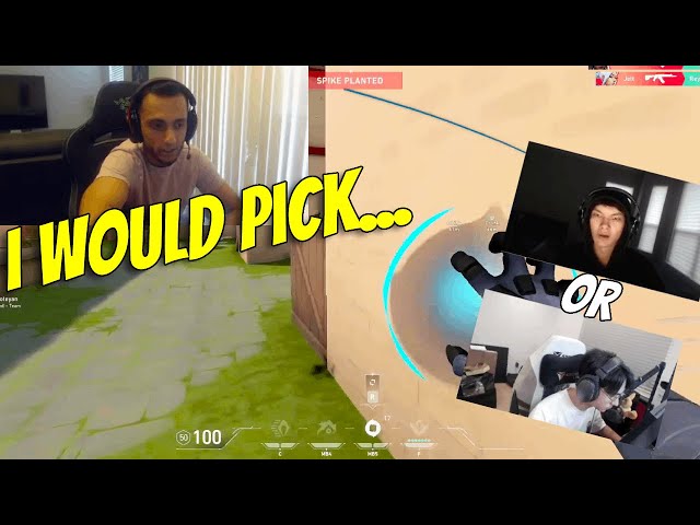 NRG FNS on picking SEN TenZ or SEN Sinatraa