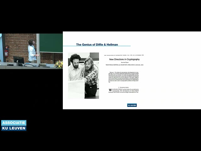 COSIC Course 2026 - Krijn Reijnders (COSIC, KU Leuven) - Public Key Cryptography