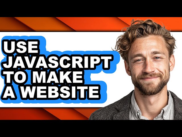 How to Use Javascript to Make a Website (easy Method)