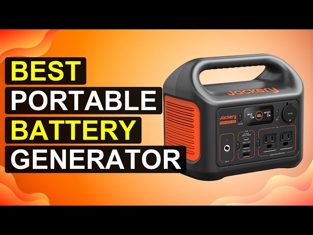 Top 5 Best Portable Battery Generator | Portable Powerhouse