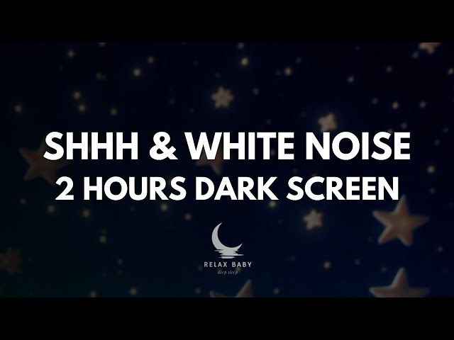 Shhh Sound to Put a Baby to Sleep | Fall Asleep and Relax Instantly!