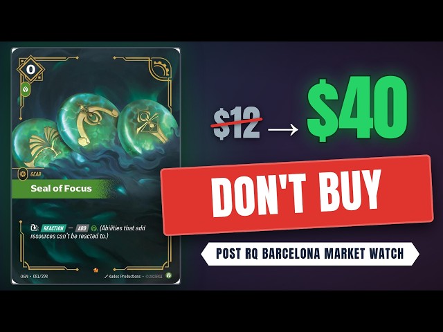 A $60 Deck Just Destroyed a $400 Meta Giant | Riftbound Market Watch