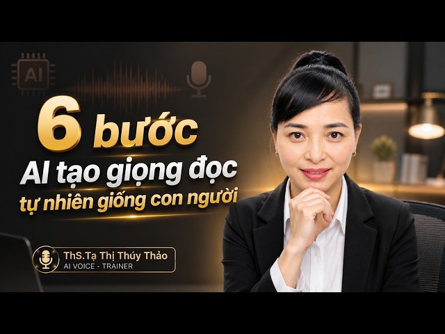AI Creates Natural-Looking Voiceovers That Feel Like a Real Person | Anyone Can Do It | Ta Thi Th...