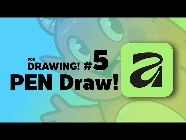 Affinity  by Canva for DRAWING #5 : Pen Tool