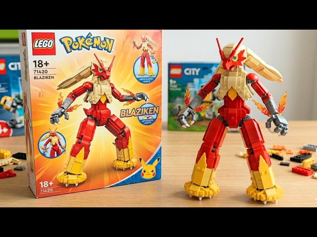 Fan Builders Took LEGO Pokémon to Another Level…