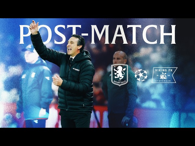 "We are delighted!" 😀 | Unai Emery on win over Viking FK | POST MATCH