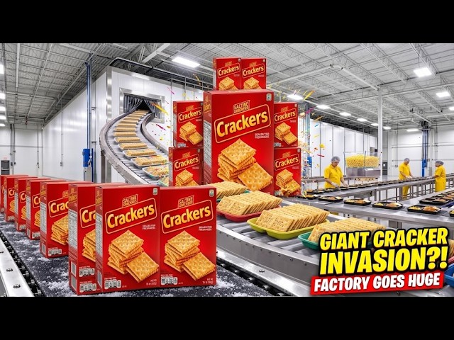 Inside the Mega Factory: How Millions of Saltine Crackers Are Made Daily
