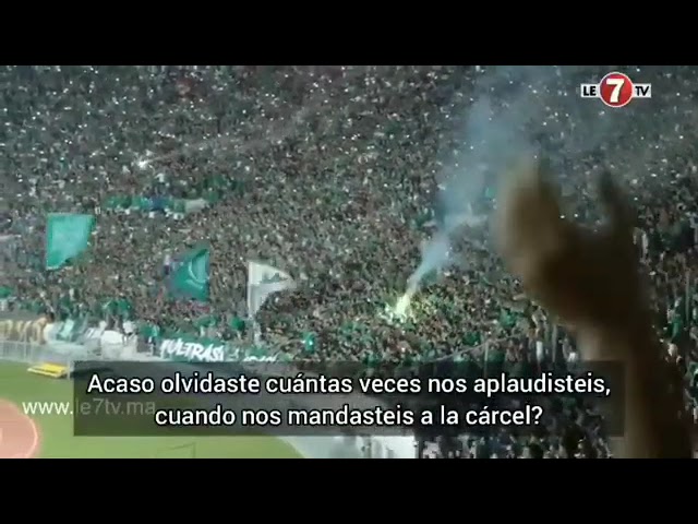 Afición del Raja casablanca se harta del gobierno