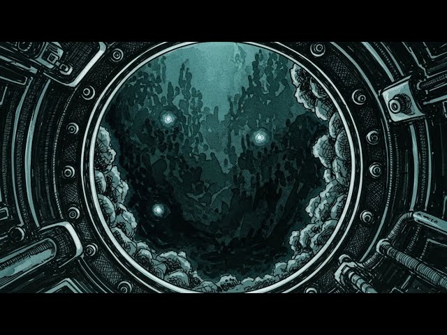Deep Sea Submarine Ambience | Crushing Depth Drone Soundscape