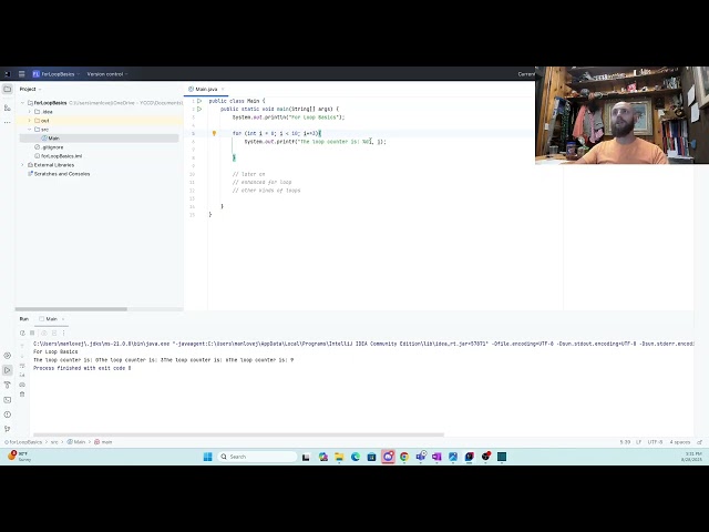 For Loop Basics in Java