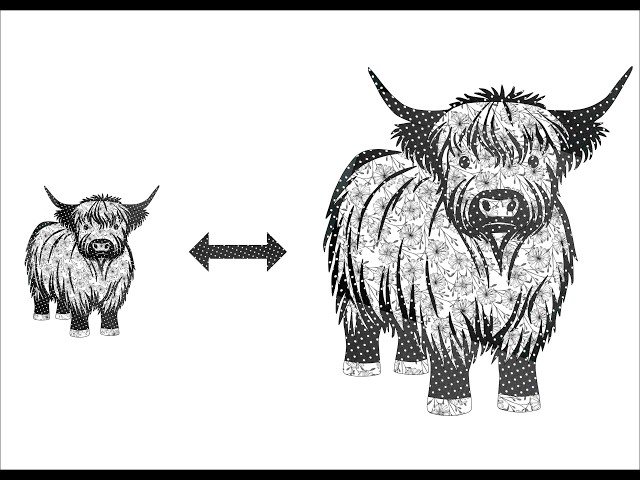 How to Resize a Vector PDF Pattern in Adobe Reader | Print Any Size Appliqué