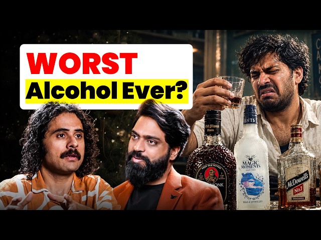 Best vs WORST Indian Drinks | Bro Code, Old Monk, Whiskey & more @mixitupwithmendi | TPH