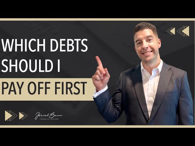 Which Debts Should I Pay Off First