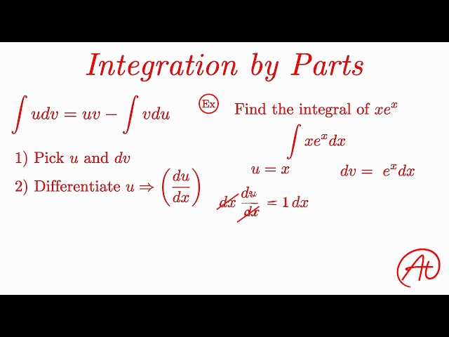 Integration by Parts EXPLAINED in 5 Minutes with Examples